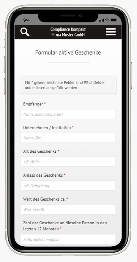 Mitarbeiter können mobil z.B. die Voraussetzungen für Einladungen überprüfen und sich diese genehmigen lassen Mitarbeiter können mobil z.B. die Voraussetzungen für Einladungen überprüfen und sich diese genehmigen lassen